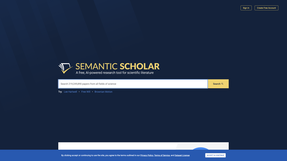 Semantic Scholar | AI-Powered Research Tool