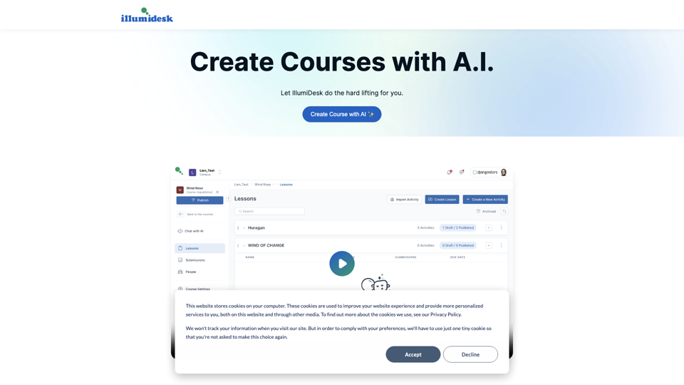 Course with AI