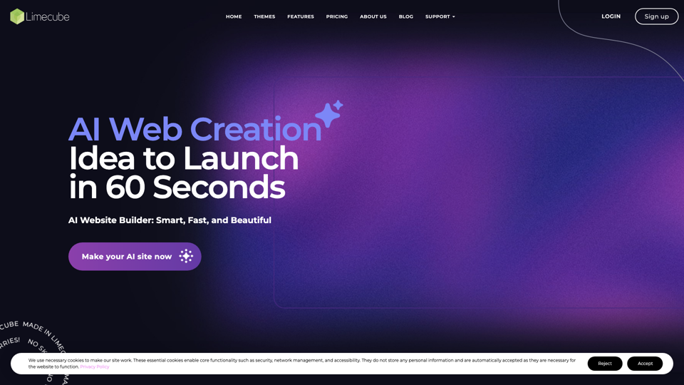 Limecube | AI-Website-Generator