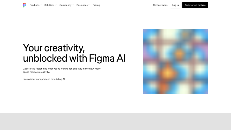 Figma AI: Your Creativity, unblocked with Figma AI