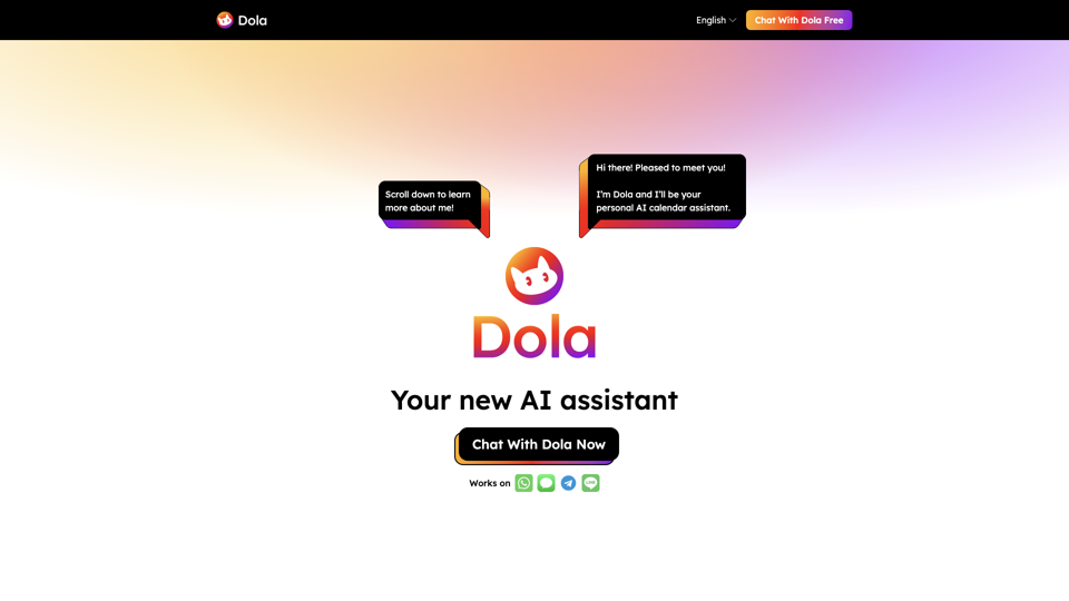 Dola - Assistente de Calendário Inteligente