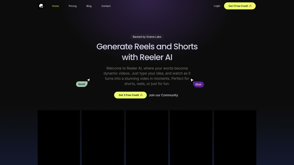 home - Reeler AI