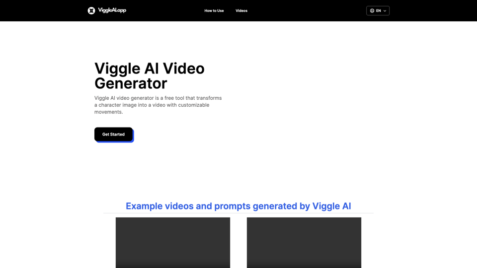 Générateur de Vidéos Viggle AI