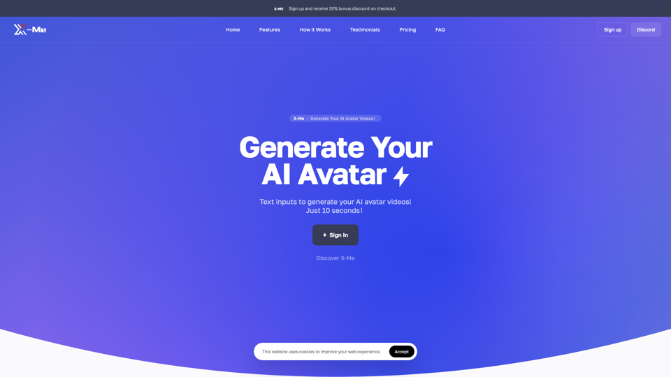 X-Me: ¡Genera tus videos de avatares de IA!