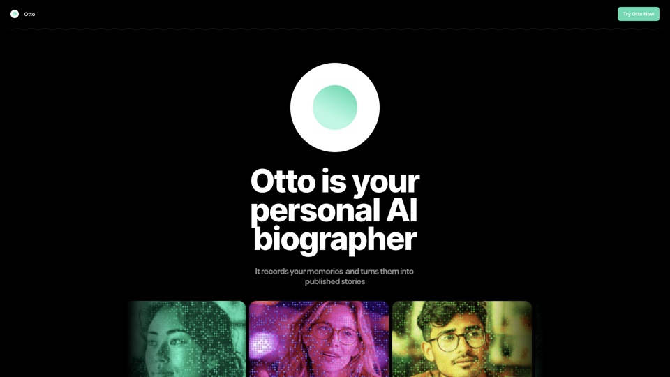 Otto - Biógrafo de IA