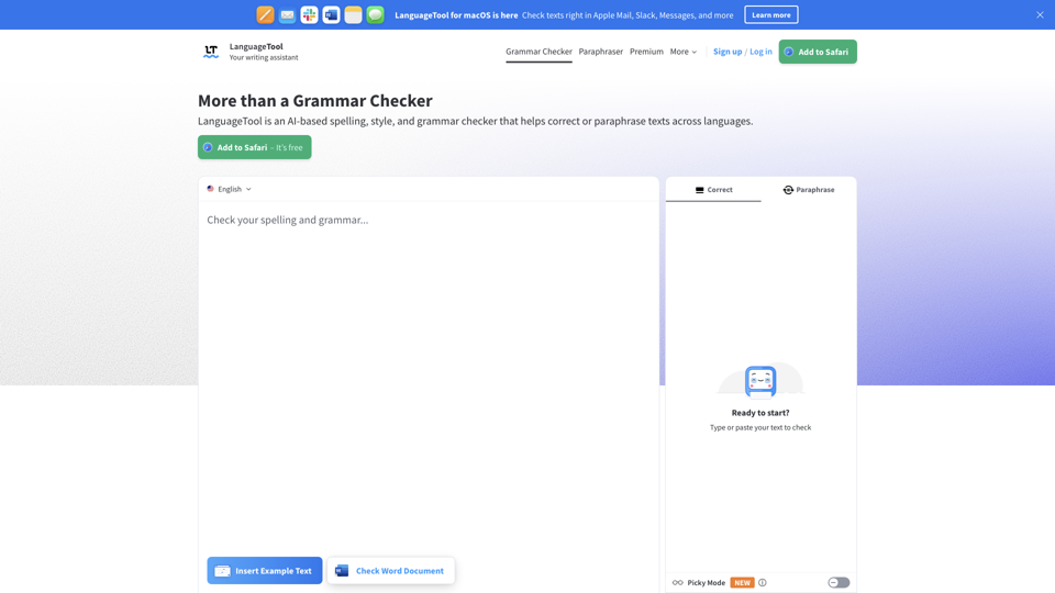 Free Grammar Checker - LanguageTool