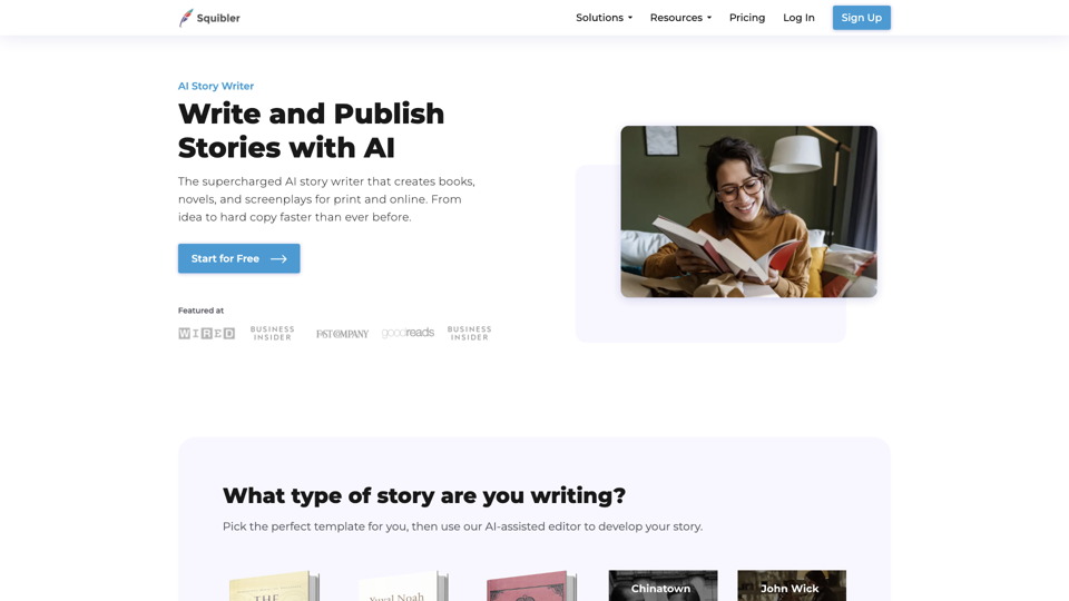 Squibler: AI Story Writer