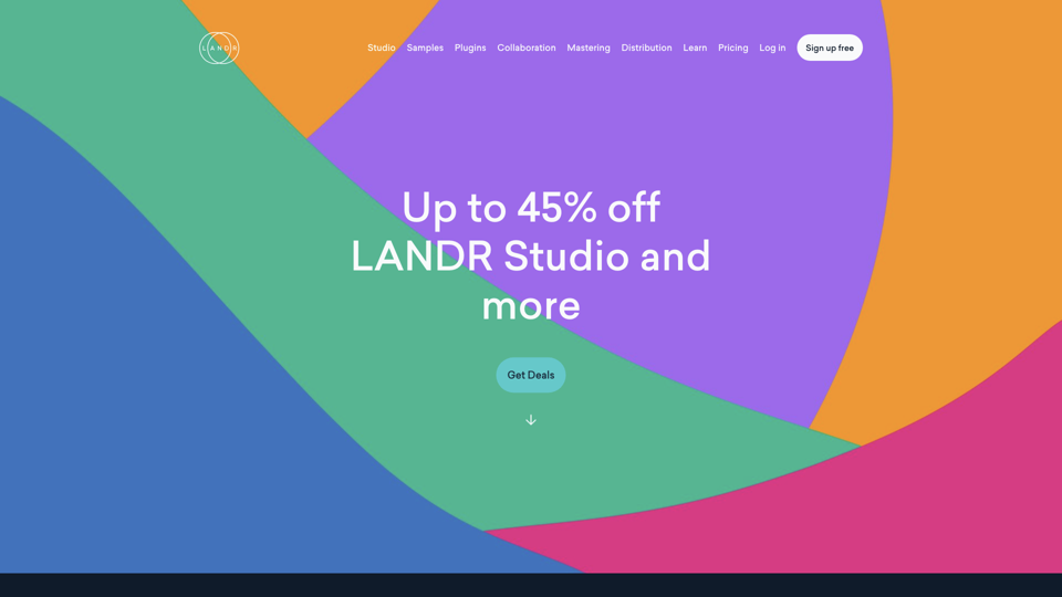 LANDR: The Best Music Production Software for Creators