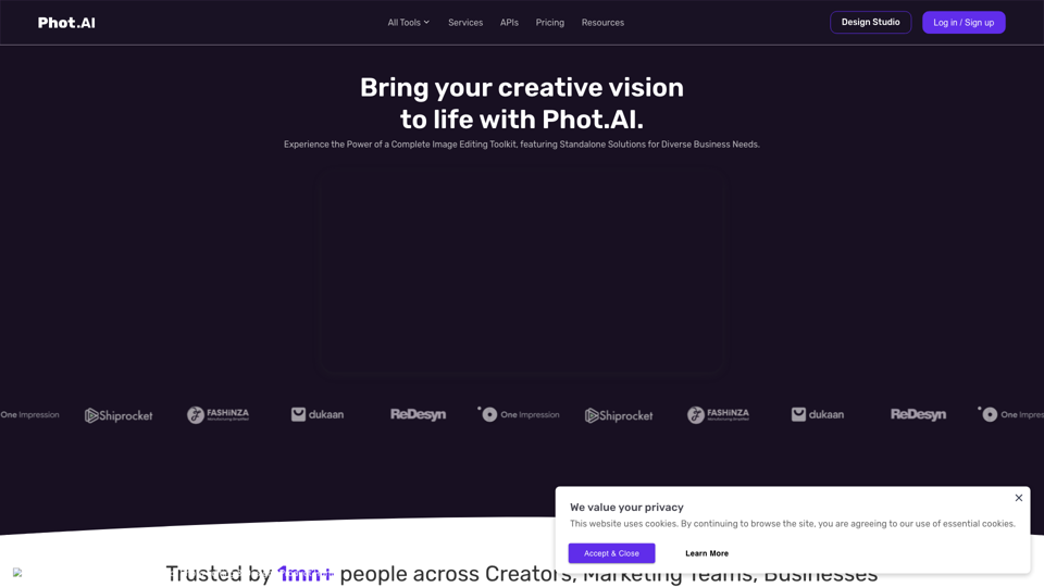 Phot.AI: Редактирование Фото с ИИ | Платформа для Создания Визуального Контента