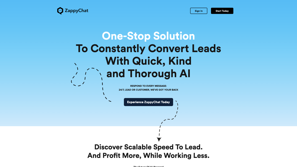 ZappyChat Homepage - ZappyChat