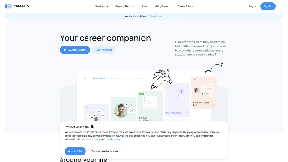 Career.io：全方位職業服務，助您成功獲得下一個職位 · Career.io