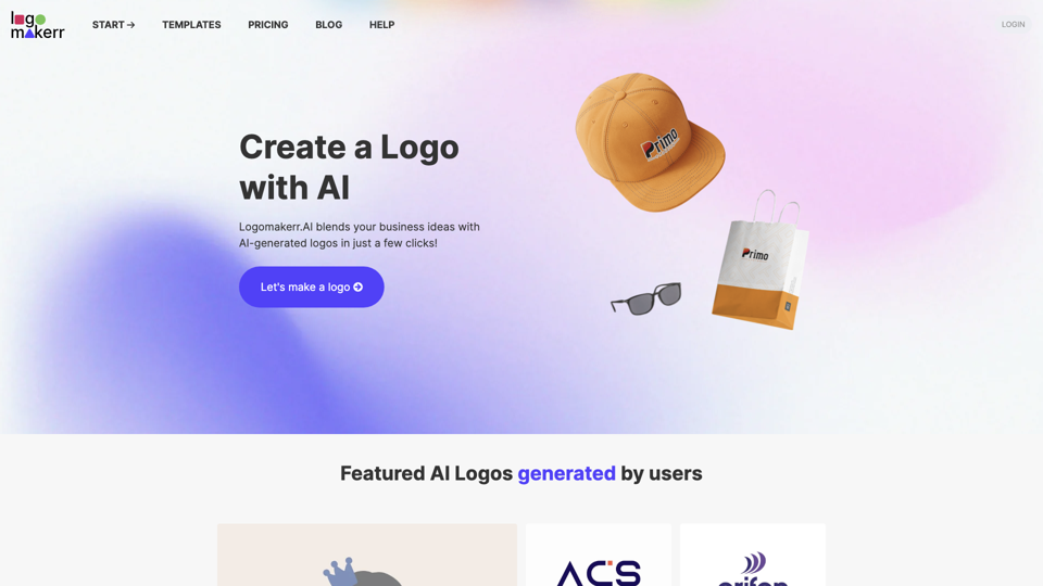 Free Logo Maker | Create a Logo Online - Logomakerr.ai