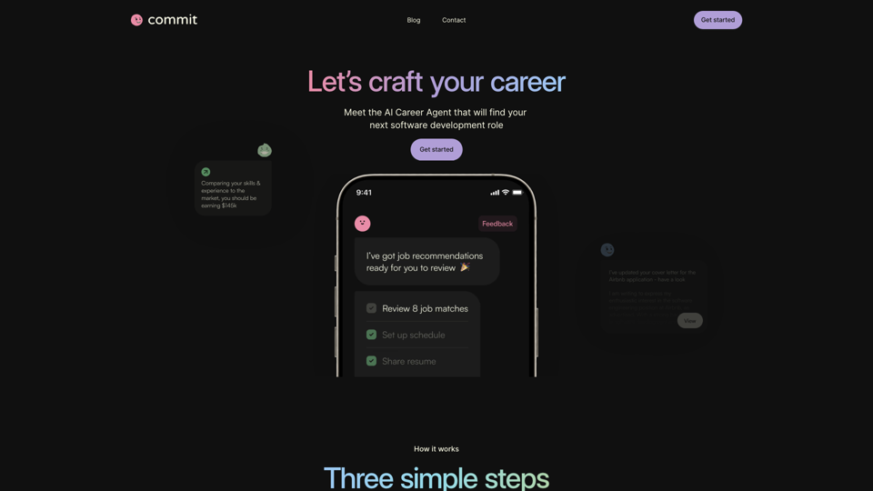 Commit - AI Career Agent