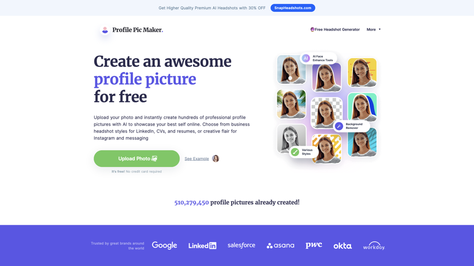 Free Profile Picture Maker - Generate your PFP with AI