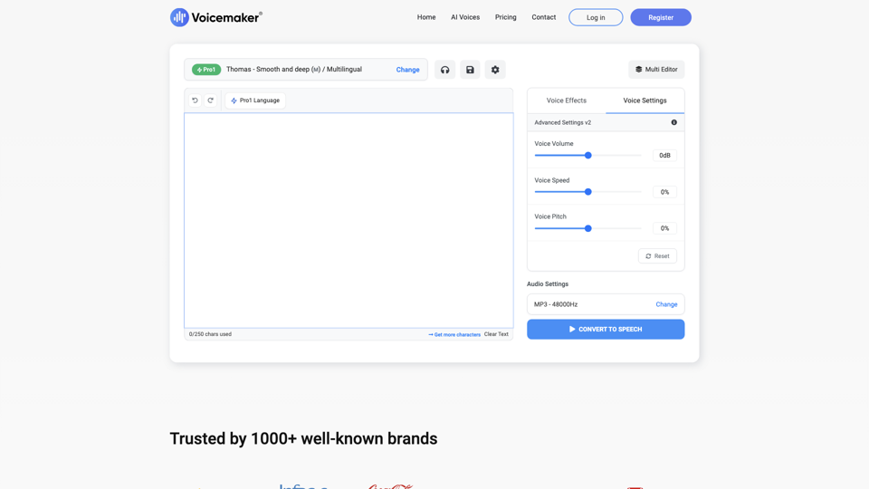 Voicemaker® - Text to Speech Converter