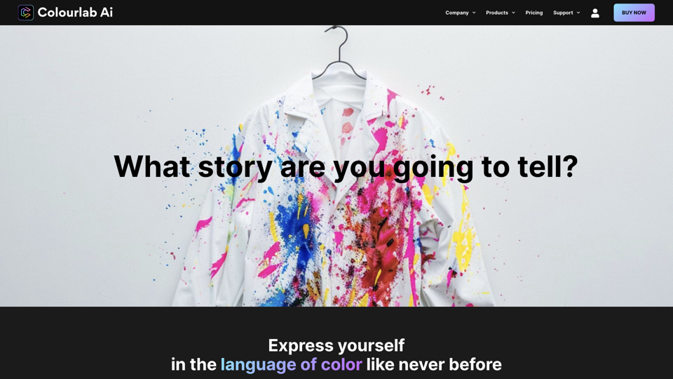 Homepage - Colourlab.ai