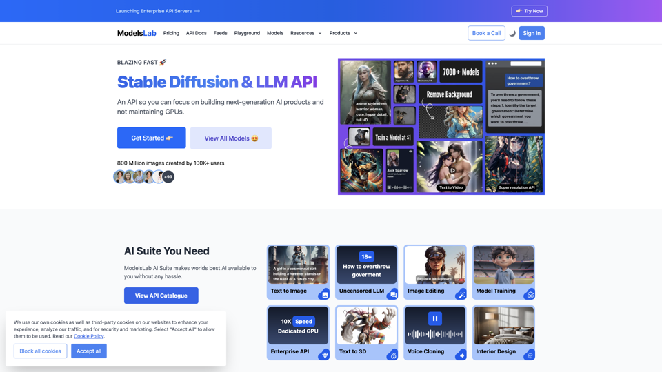 API de Stable Diffusion et Dreambooth - Générer et Affiner Dreambooth Stable Diffusion via l'API