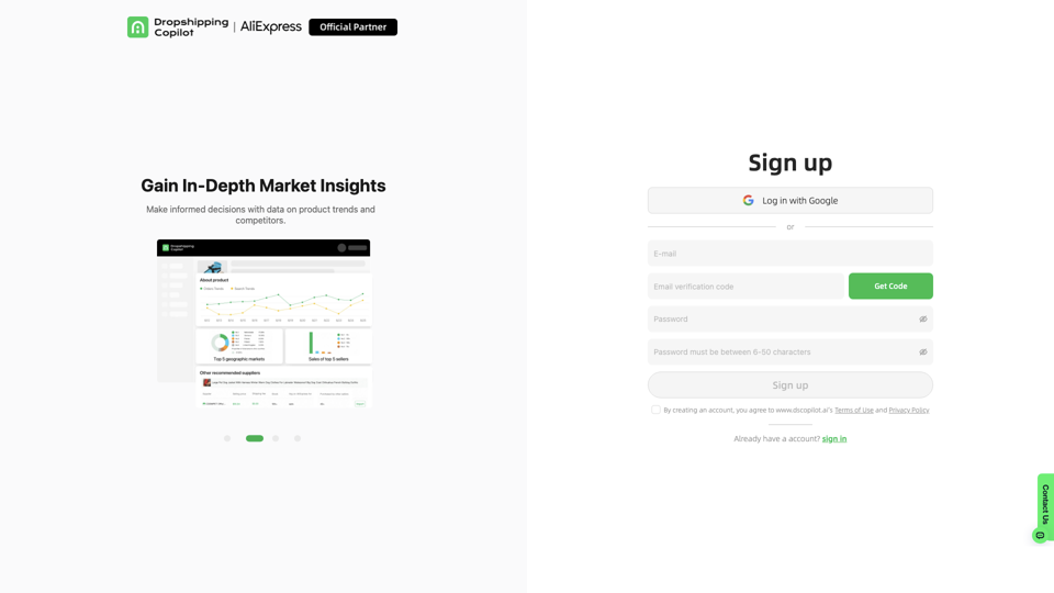 Dropshipping Copilot - Making Global AliExpress Dropshipping Simple with AI!