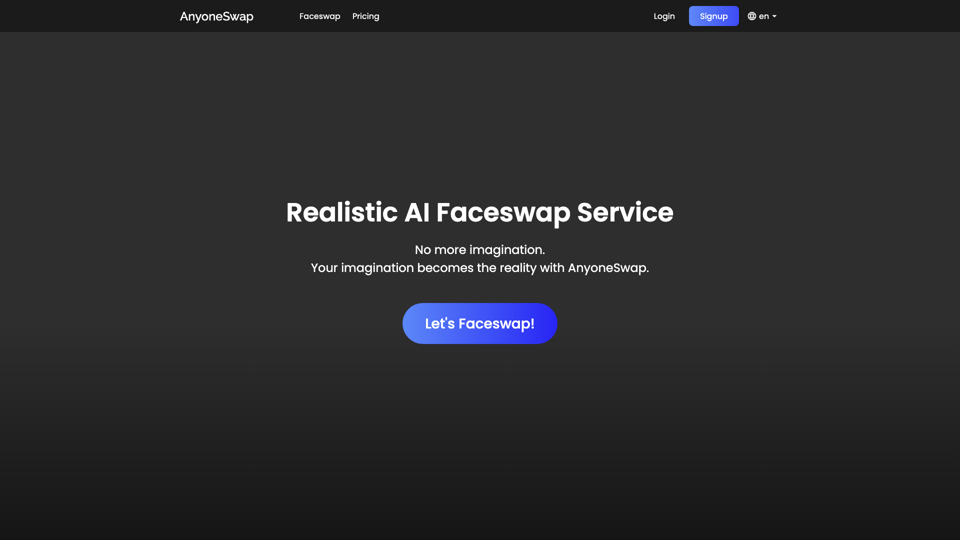 Anyoneswap - Deepfakes de Alta Qualidade Facilitados para Todos