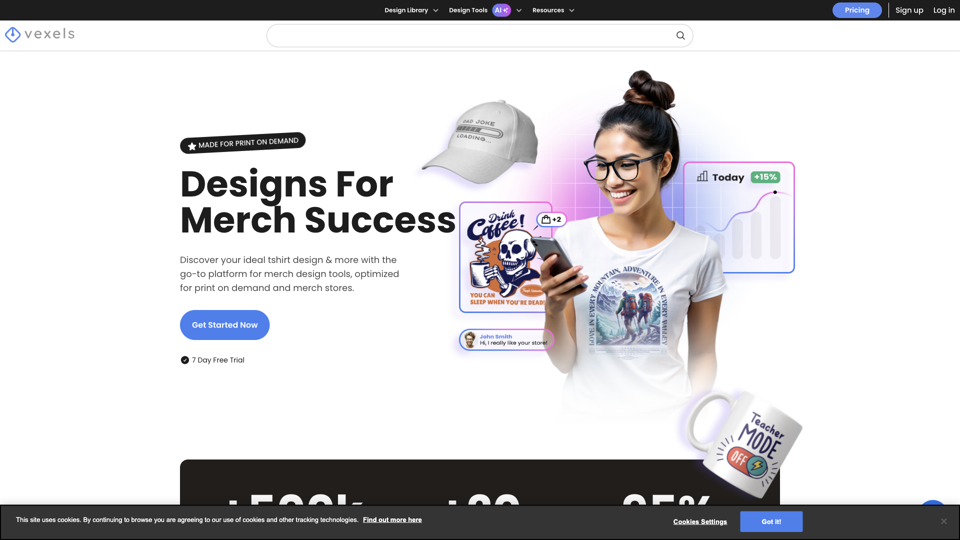 Make Merch Now: Pro Designs Made Easy | Vexels