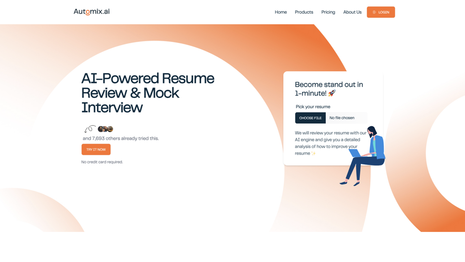 AI-Powered Resume Review &amp; Mock Interview