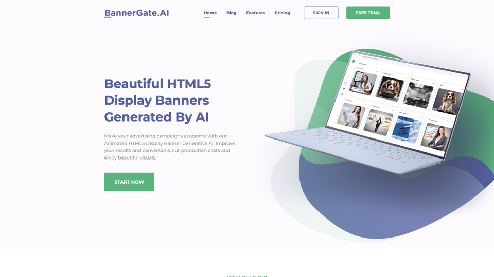 BannerGate AI | Erstellen Sie mit KI wunderschöne animierte HTML5-Display-Banner