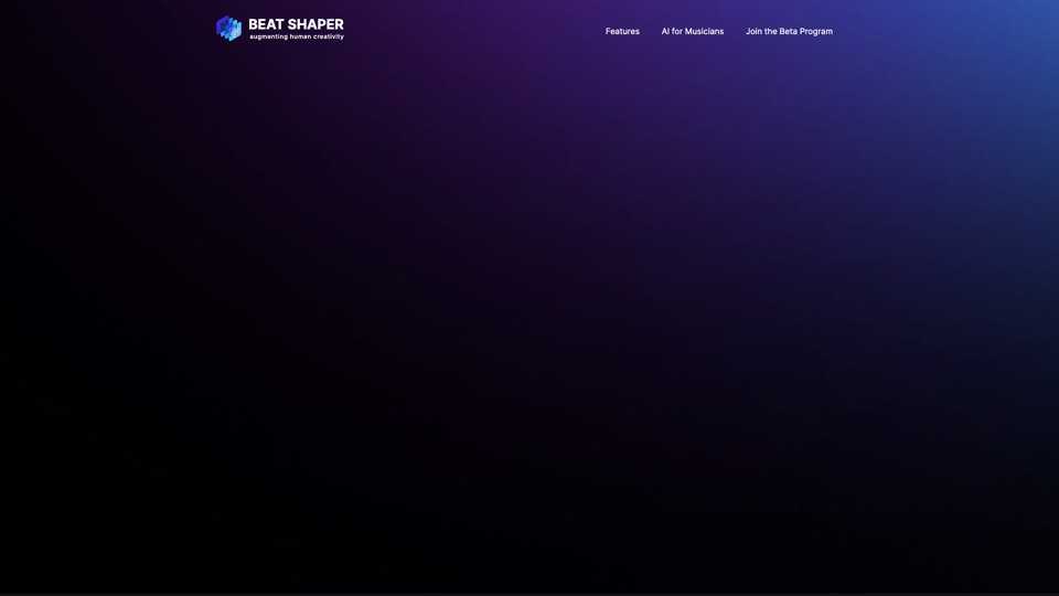 Beat Shaper - Generative AI for Musicians