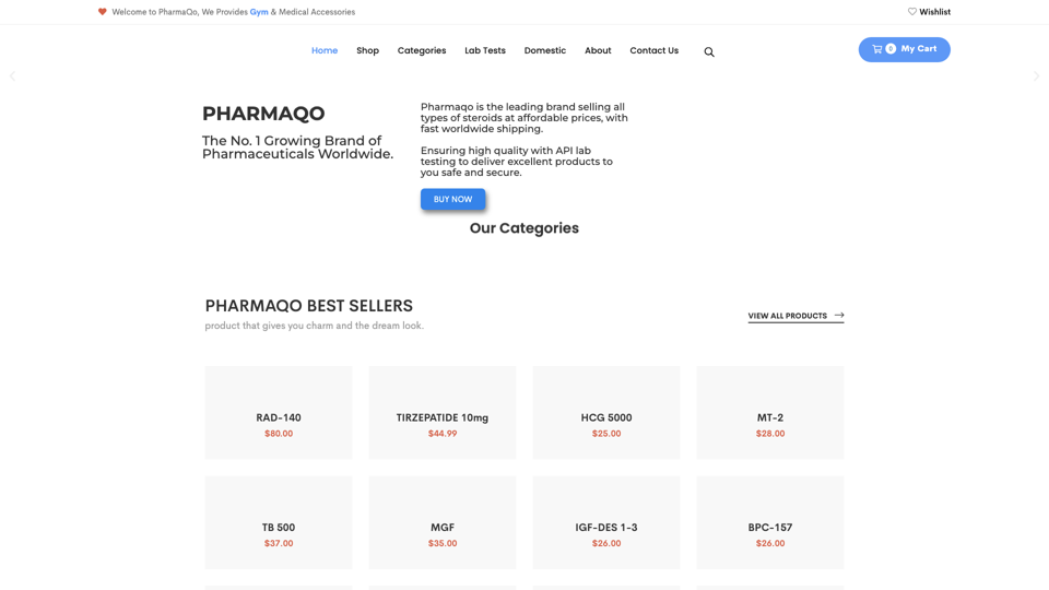 PHARMAQO - Empresa Líder em Farmacêutica para Fitness