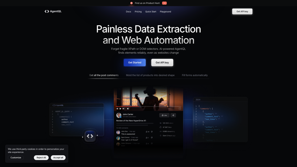 Painless Data Extraction and Web Automation