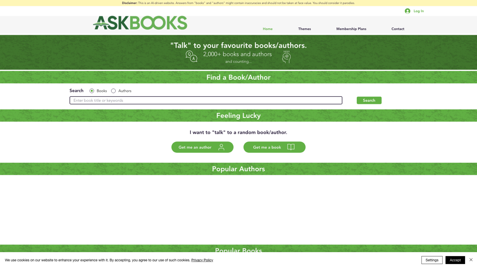 AI驅動的書籍摘要 | AskBooks