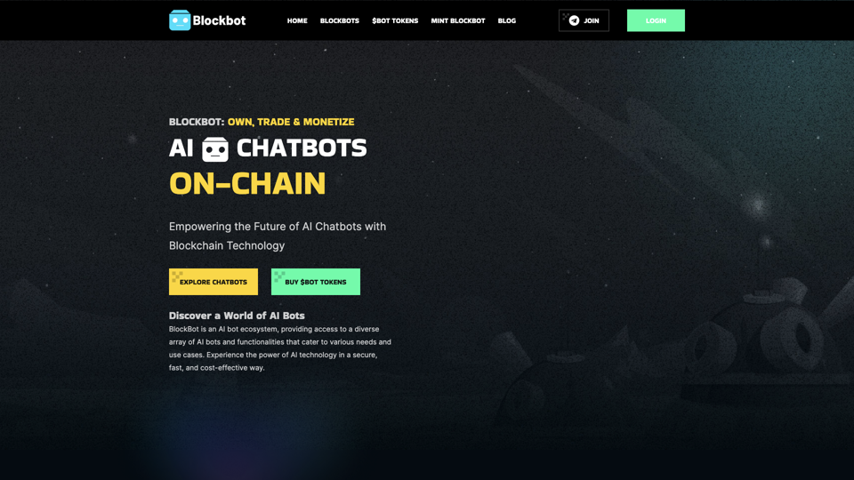 BlockBot: Crear, Comerciar y Monetizar Bots de IA