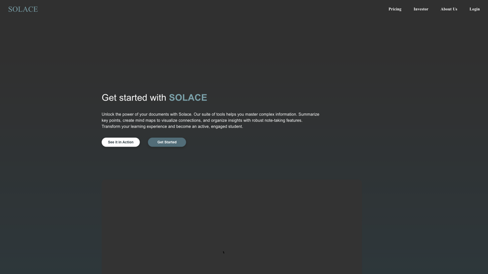 Solace - Revolutionizing Document Interaction with AI