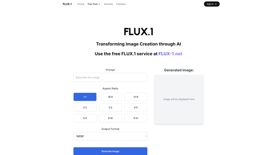 Flujo Libre.1 | Flux | generador de imágenes de flujo | FLUX-1.net