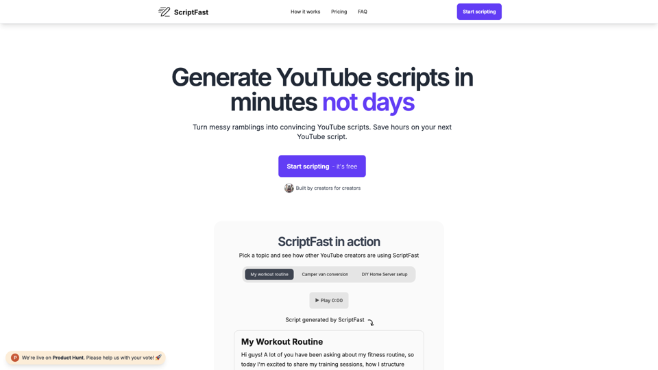 Scriptfast