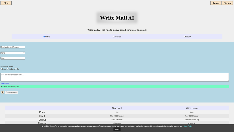 Write Mail AI