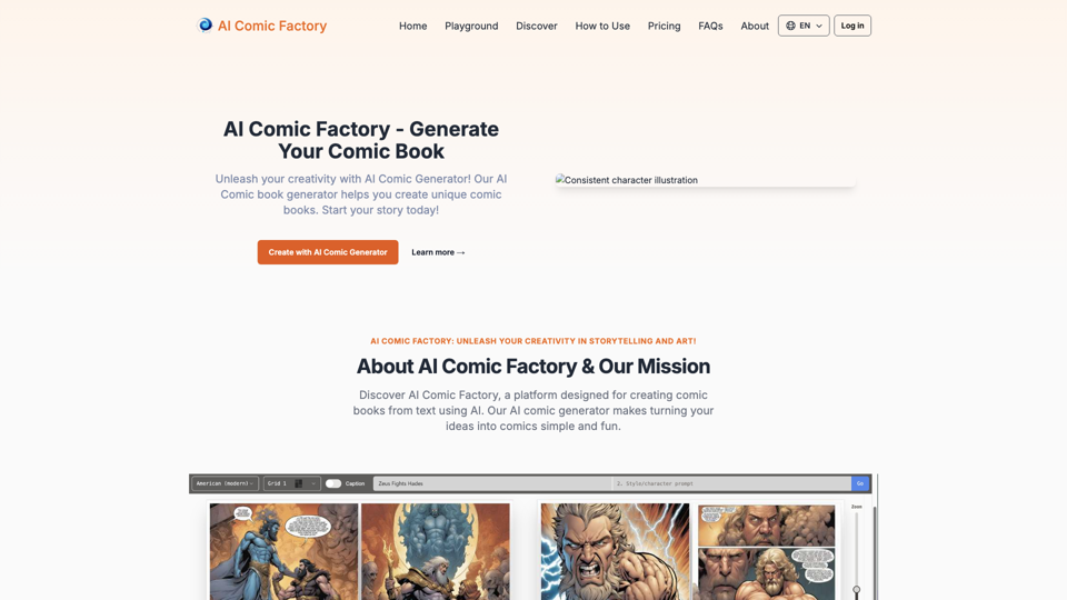 AI Comic Factory - Generate Your Comic Book